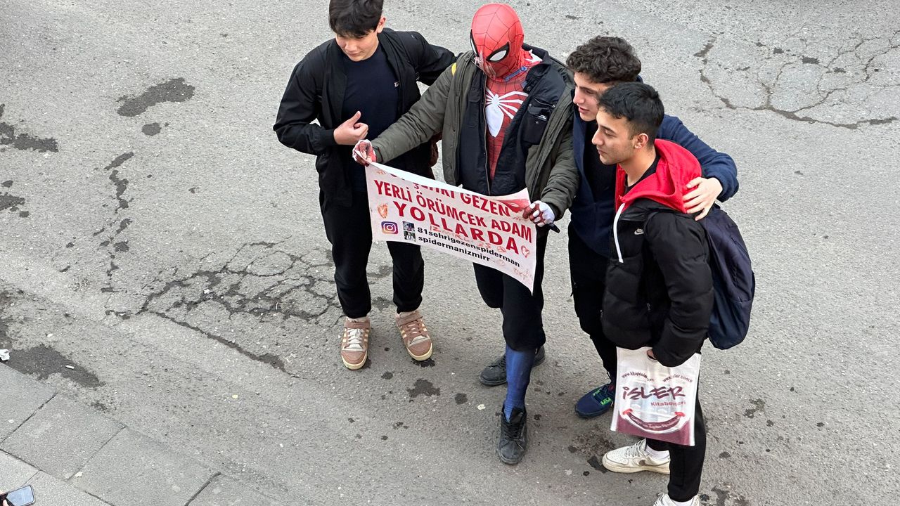 Yerli Spider-man’ın durağı Zonguldak