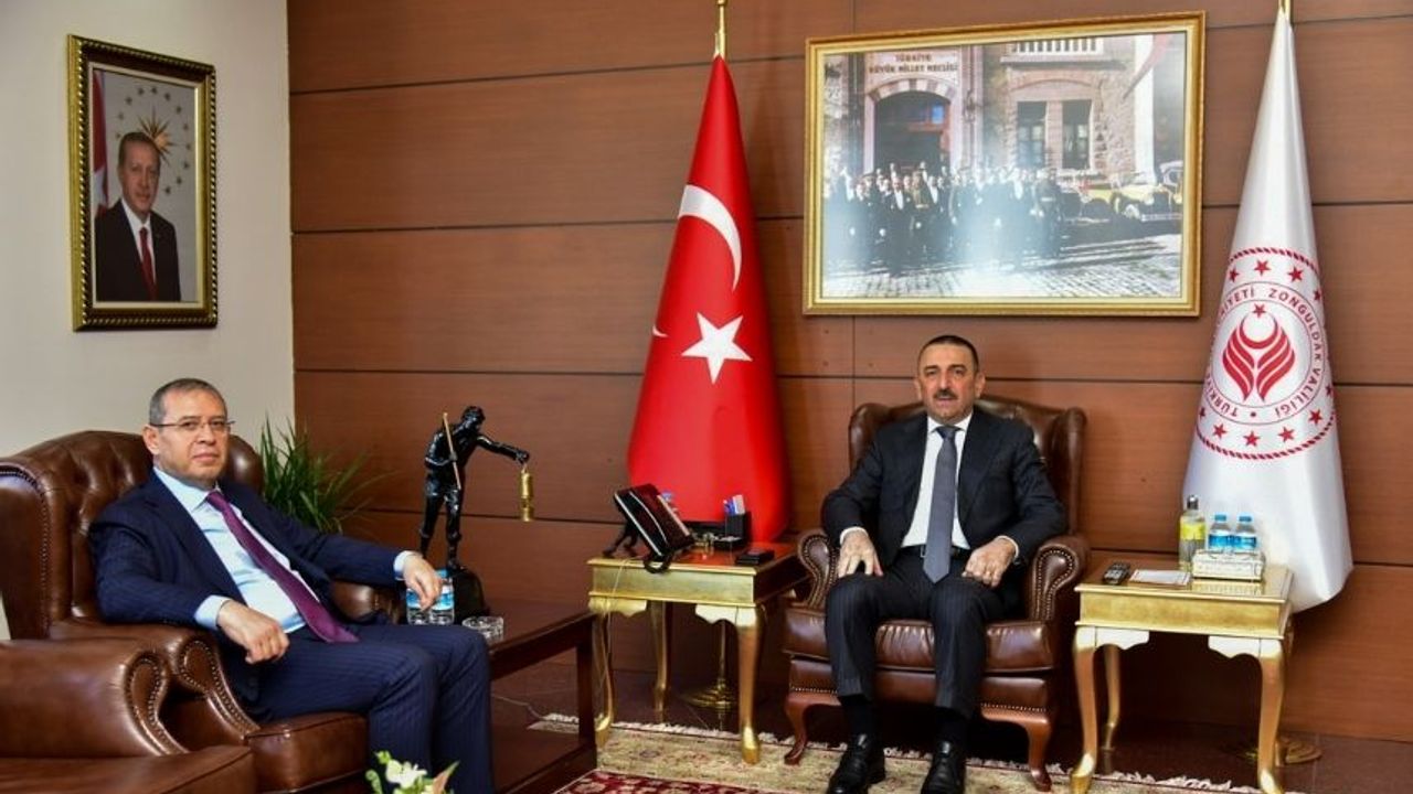 Bakan Yardımcısı'ndan Vali Osman Hacıbektaşoğlu'na ziyaret