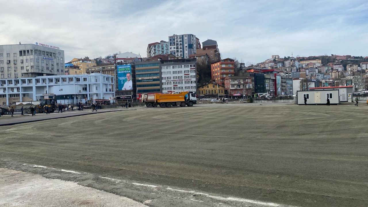 Zonguldak’ta miting için büyük hazırlık
