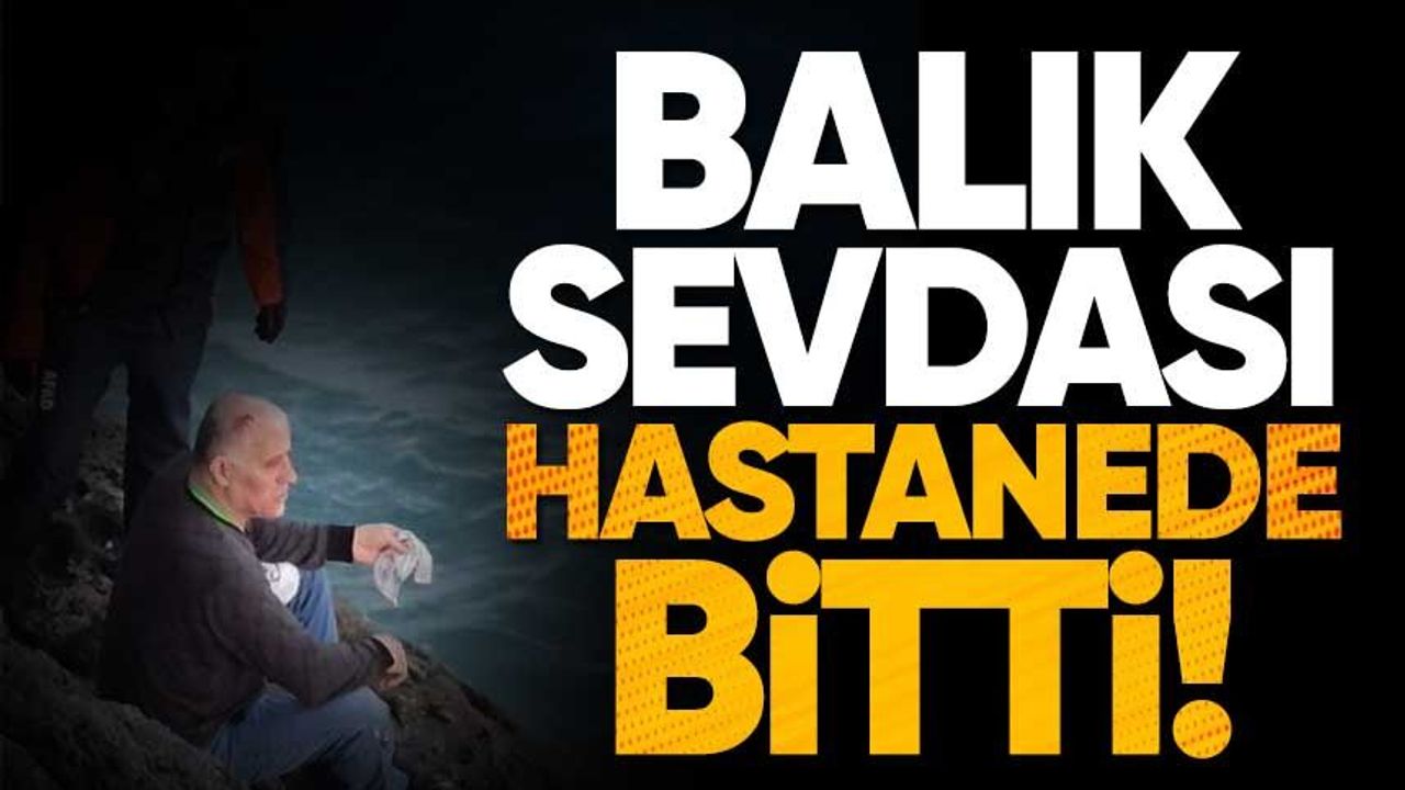 Kayalıklardan Düştü, Tekneyle Kurtarıldı