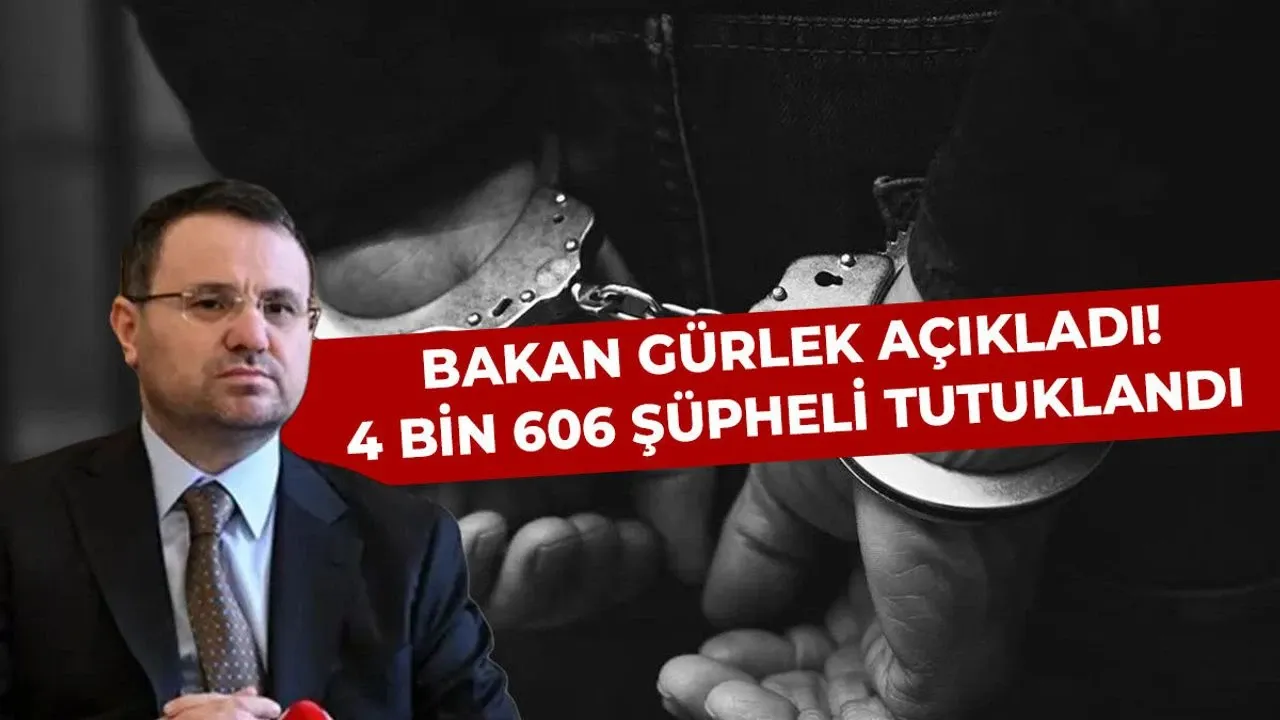 Bakan Gürlek açıkladı! Zonguldak dahil bir çok ilde operasyo