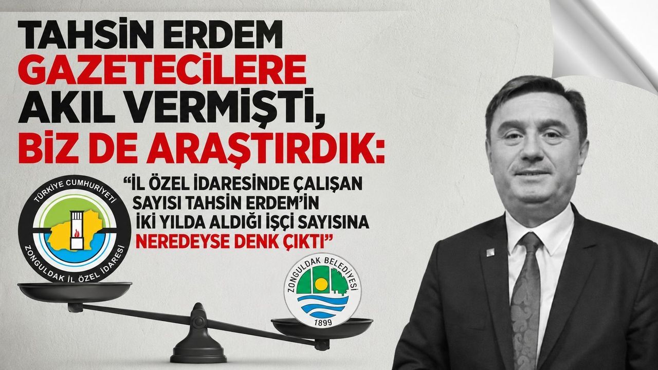 Özel İdare 530 personel çalıştırırken Başkan Erdem