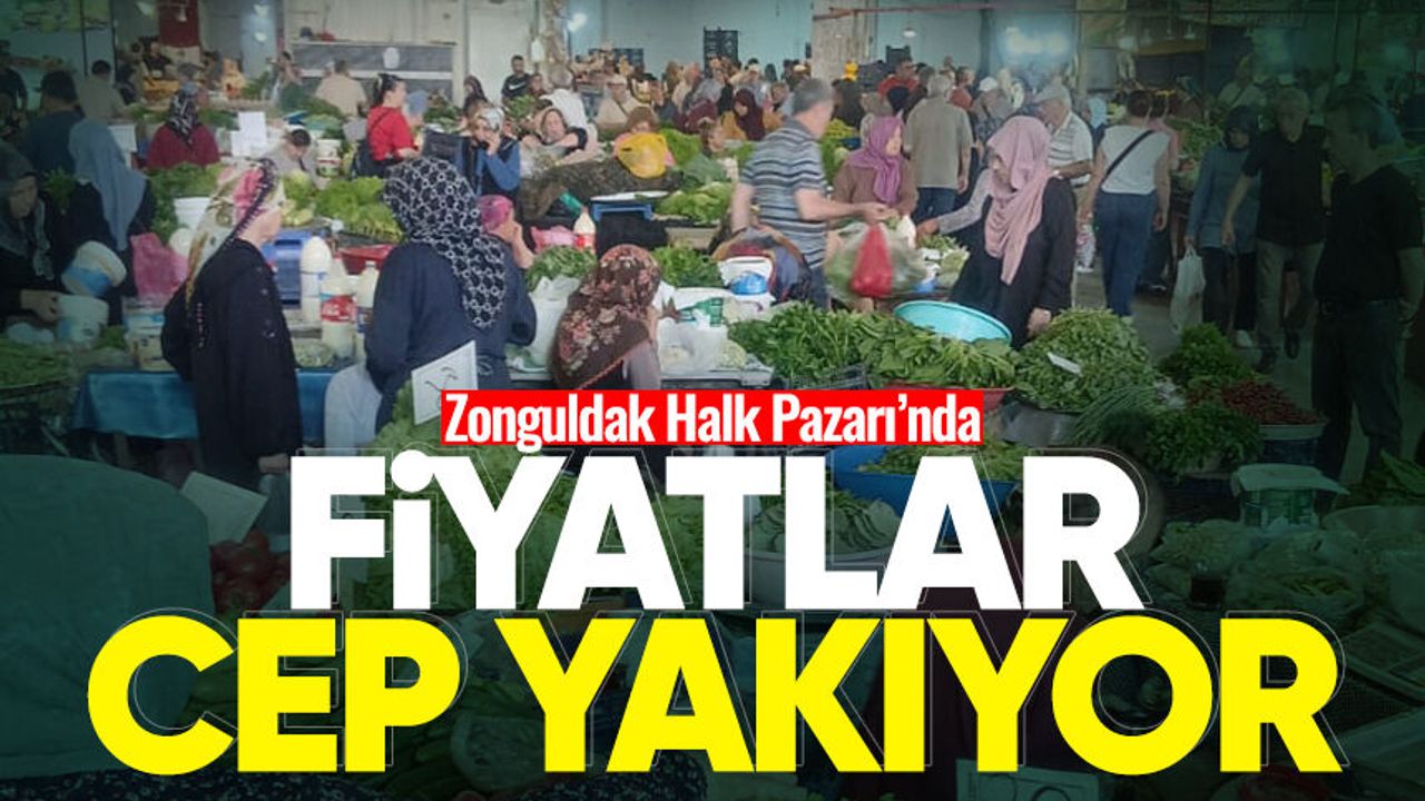 Halk pazarı sakin, fiyatlar cep yakıyor