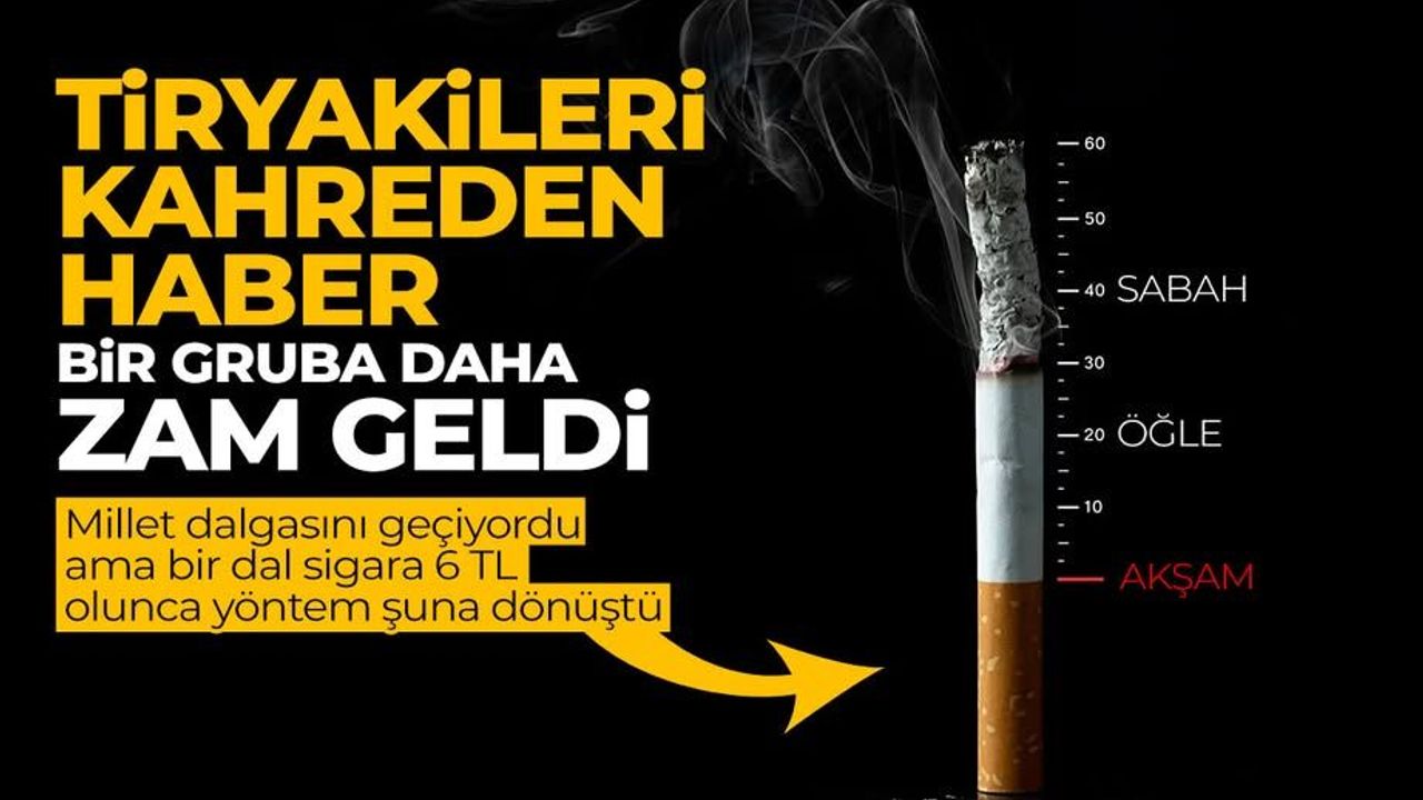 Sigaraya zam geldi: İşte yeni fiyat listesi
