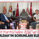 Saadet Partisi’nden ZGC’ye ziyaret: Zonguldak gündemi konuşuldu
