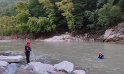 Su borularını tamir etmek için gittiği çayda akıntıya kapılarak kayboldu