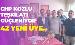 CHP Kozlu teşkilatı hız kesmiyor: 42 yeni üye!