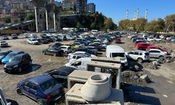 Vatandaş ücretsiz otoparka yoğun ilgi gösterdi