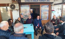 İYİ Parti Kozlu'da balıkçı barınaklarını ziyaret etti
