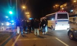 İlçe’de kaza: Otomobil  yayaya çarptı