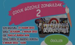 "Çocuk Gözüyle Zonguldak" resim sergisinin ödül töreni yapılacak