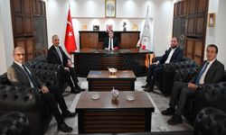ZTSO Başkanı Demir ve Devrek TSO Başkanı Başoğlu’ndan Rektör Özölçer’e Ziyaret
