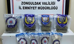Zonguldak'ta ölümcül etkiye sahip 2 kilo 210 gram uyuşturucu yakalandı