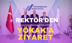 Rektör Özölçer'den YÖKAK Başkanı Kocabıçak'a Ziyaret
