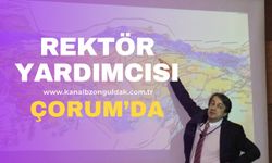 Prof. Dr. Kutoğlu, "Deprem ve Deprem Dirençli Kentleşme" konulu konferansa katıldı