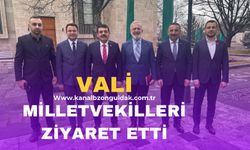 Vali Hacıbektaşoğlu’ndan AK Partili Milletvekillerine ziyaret