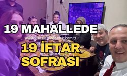 AK Parti 19 ayrı iftar sofrasına misafir oldu