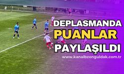 Zonguldak Kömürspor deplasmanda 1-1 berabere kaldı!
