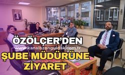 Rektör Özölçer’den İş Bankası Zonguldak Şube Müdürü Elçiseven'e Ziyaret
