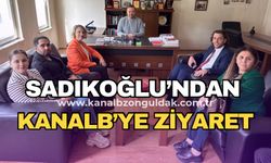 Sadıkoğlu’ndan KanalB’ye ziyaret