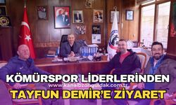 Zonguldak Kömürspor liderlerinden Demir’e ziyaret
