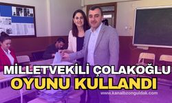 AK Parti Zonguldak Milletvekili Ahmet Çolakoğlu oyunu kullandı