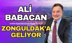Ali Babacan’ın Zonguldak programı belli oldu