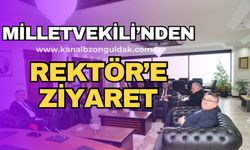 AK Parti Zonguldak Milletvekili Bozkurt'tan Rektör Özölçer'e Ziyaret