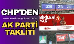 CHP bilboardlarda AK Parti’nin fikrini mi taklit etti?