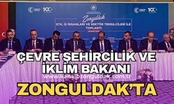 Çevre, Şehircilik ve İklim Değişikliği Bakanı Mehmet Özhaseki Zonguldak’ta