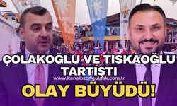 Milletvekili Çolakoğlu ile Tıskaoğlu mitingte tartıştı!