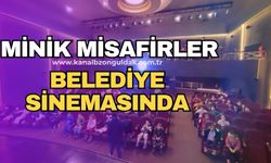 Zonguldak Belediye Sineması minik misafirlerini ağırladı