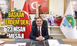 Belediye Başkanı Tahsin Erdem’in 23 Nisan mesajı