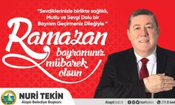 Alaplı Belediye Başkanı Nuri Tekin Ramazan bayramı mesajı