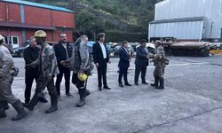 GMİS Yönetimi madenciyle bayramlaştı
