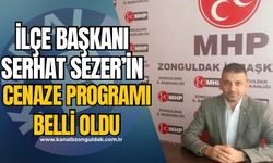 MHP eski Alaplı İlçe Başkanı Serhat Sezer’in cenaze programı belli oldu!