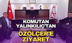 Zonguldak İl Jandarma Komutanı Yalınkılıç’tan Rektör Özölçer’e Ziyaret