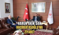 Harun Akın'dan Vali Hacıbektaşoğlu'na ziyaret