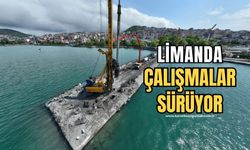 Belediye Limanında çalışmalar sürüyor