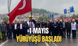 1 Mayıs yürüyüşü başladı: Zonguldak, emek ve dayanışmayı kutluyor!