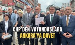 CHP İl Teşkilatı vatandaşları Ankara'da yapılacak mitinge davet etti