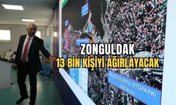 Zonguldak 13 bin kişiyi ağırlayacak