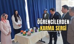 Öğrencilerden karma sergi