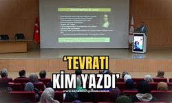 ZBEÜ’de “Tevratı Kim Yazdı?” Başlıklı Konferans Gerçekleştirildi