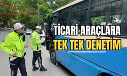 Ekipler ticari araçlara uygulama gerçekleştirdi