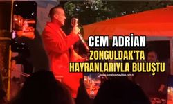 Cem Adrian Zonguldak'ta hayranlarıyla buluştu