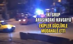 İncivez'de kavga! Polis ekipleri müdahale etti