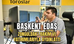 Başkent EDAŞ Zonguldak’ı bakım ve yatırımlarıyla aydınlattı