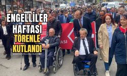 Türkiye Sakatlar Derneği Valilik önünde tören düzenledi