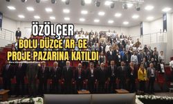 Rektör Özölçer Düzce Bolu AR-GE Proje Pazarına Katıldı